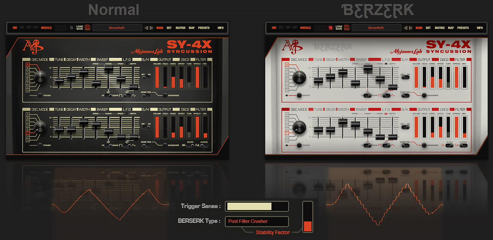 Syncussion SY-4X Berserl Mode